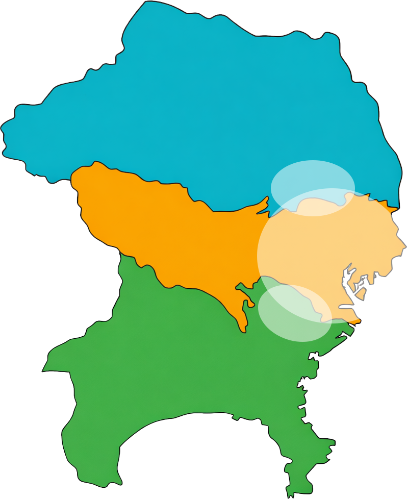 出張買取エリアマップ